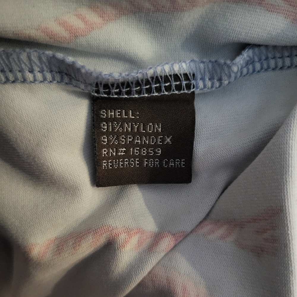 139B. J. McLaughlin Women's Top in Blue and Pink - Size Small - Picture 4 of 4